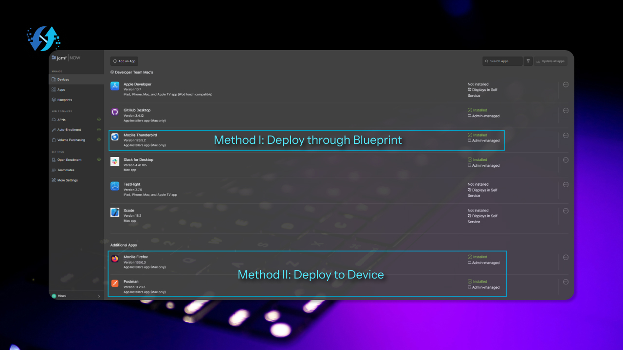 MDM_48_Deploying Third-Party macOS Software with Jamf Now App Installer