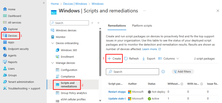 MDM_80_Collecting Windows System Event Logs Using Intune Remediation ...