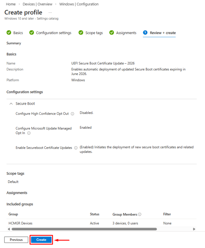 MDM_86_How to Update Secure Boot Certificates Using Microsoft Intune ...